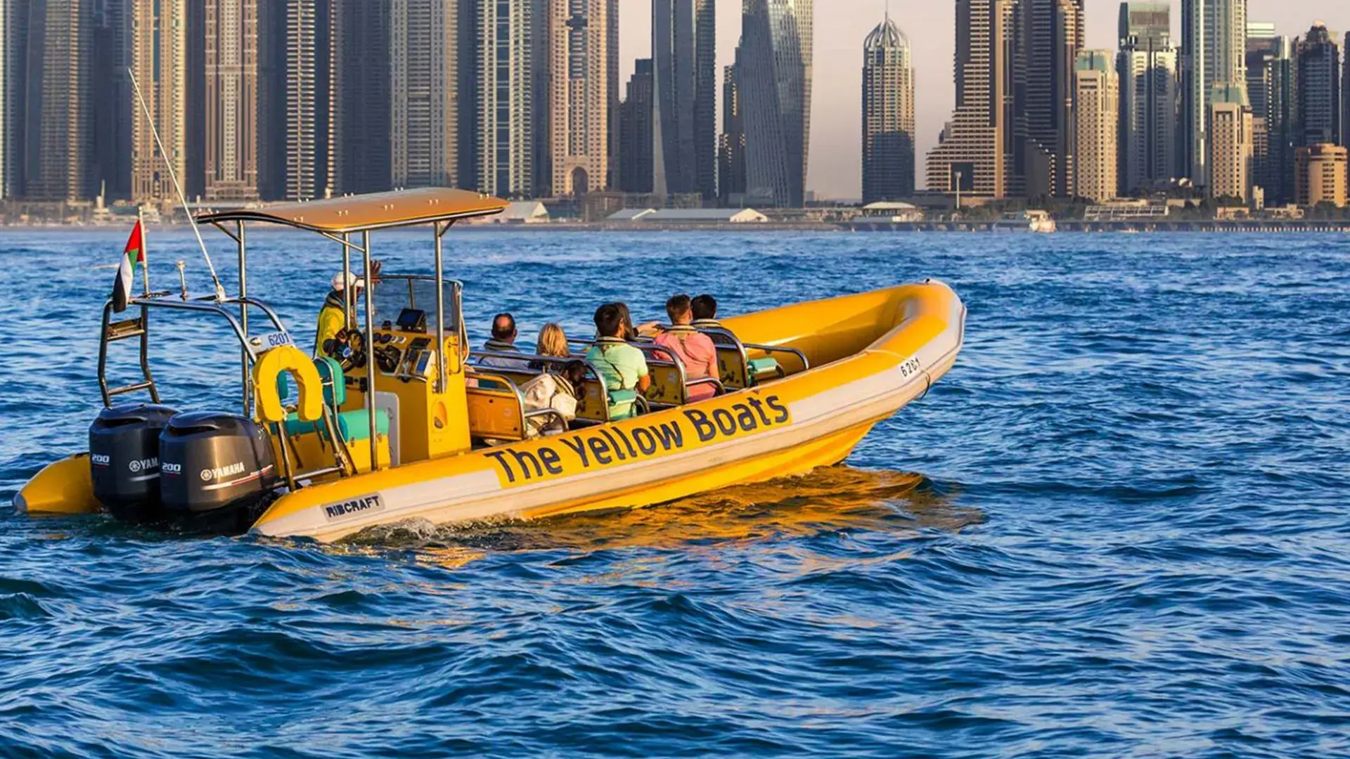 Yellow Boat Dubai Tour - Speed Boat Ride & Tickets
