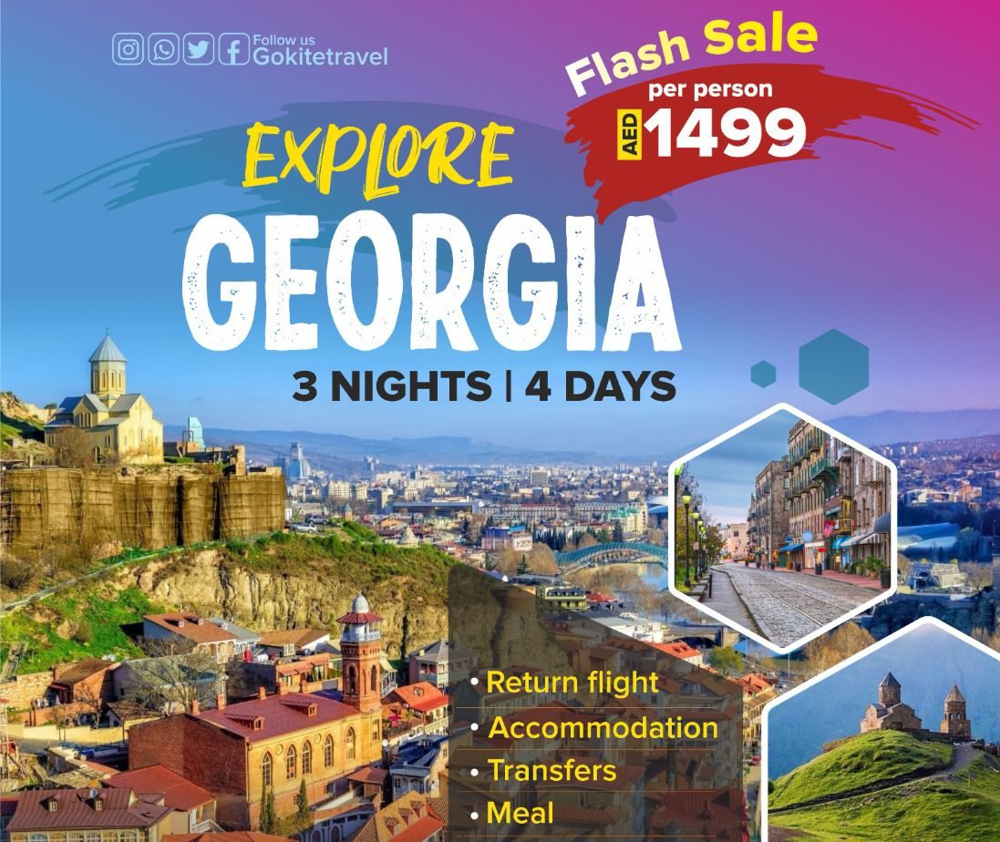 georgia tour package from uae 2022