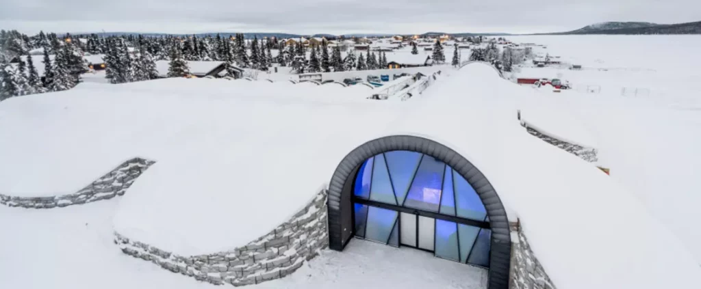 Finlands Jukkasjarvi Icehotel