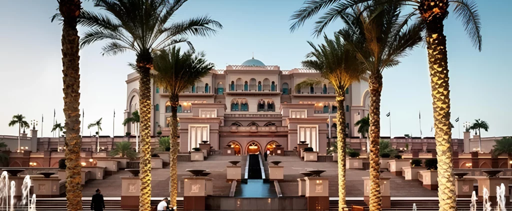 stunning palaces in Abu Dhabi
