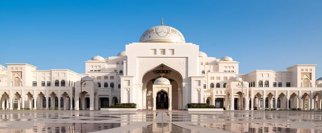 stunning palaces in Abu Dhabi