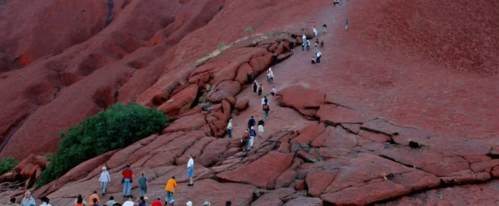 Getting up on rocks