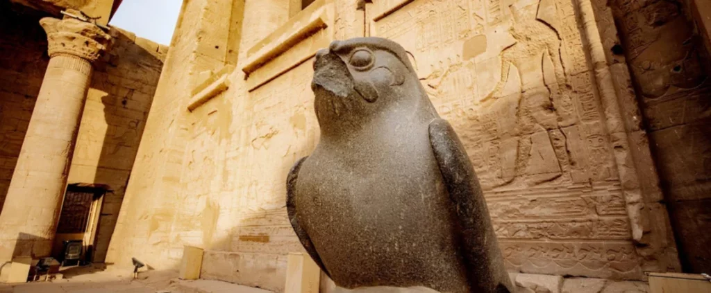 What is the example of Horus at Edfu