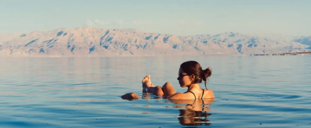 Float in Dead Sea