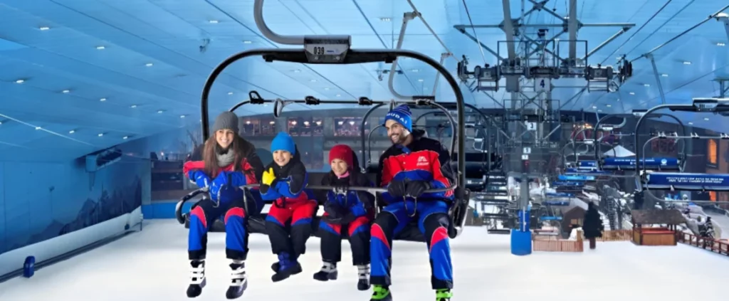 Family Attractions in Ski Dubai