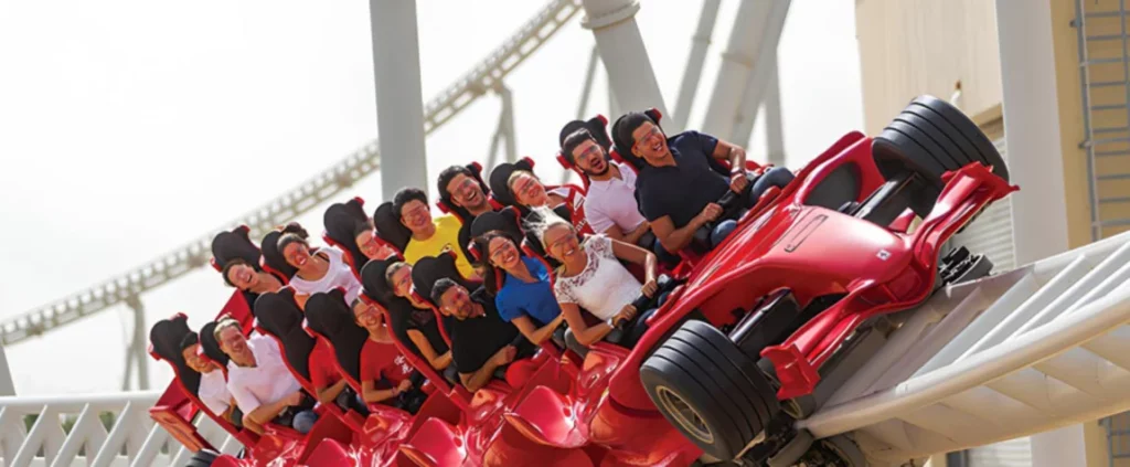  rides at Ferrari World