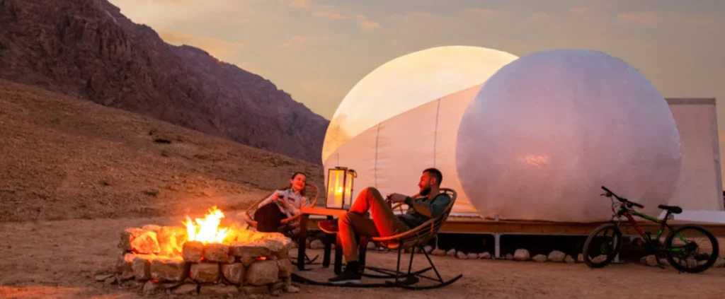 Camping in the Summer in the UAE