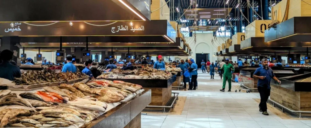 Fish Market at Mina Zayed