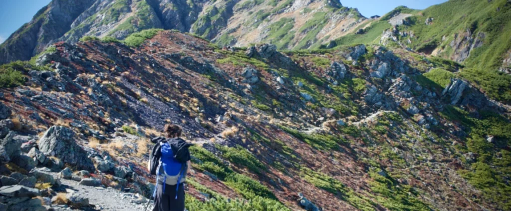 Hike in the Japanese Alps