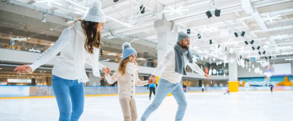 Outdoor Ice Skating at Zayed Sports City