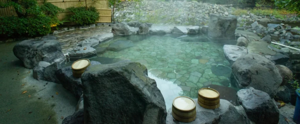 Relax in an Onsen