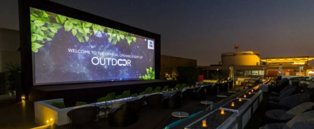 outdoor cinemas in Dubai