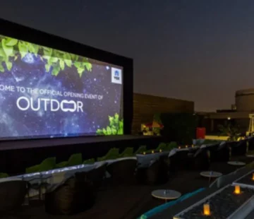 outdoor cinemas in Dubai