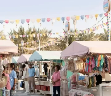 outdoor markets in Abu Dhabi