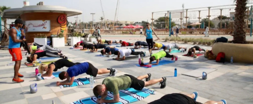 outdoor gyms in Dubai