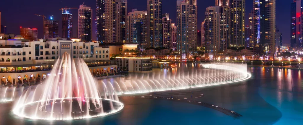 The Dubai Fountain: Water and Light Symphony