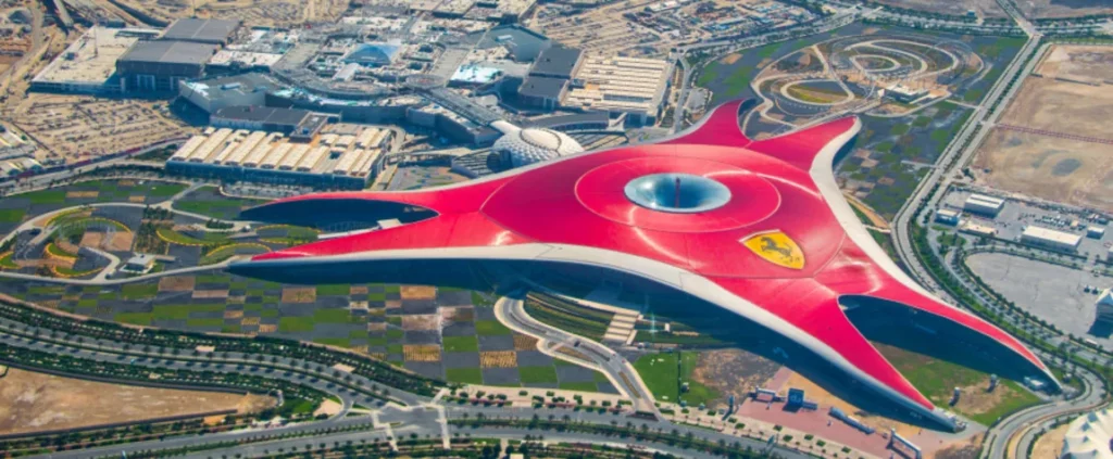 Ferrari World's Giant Date Palm