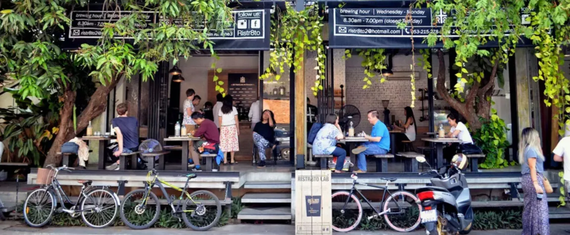 cafes and coffee shops in Thailand