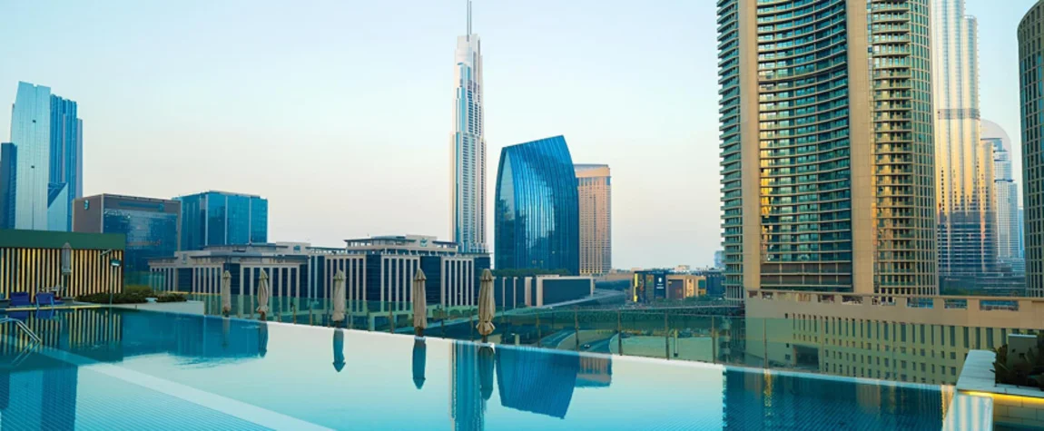 rooftop swimming pools in Dubai