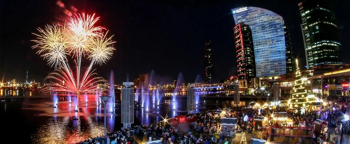 Eid al-Fitr fireworks in Dubai