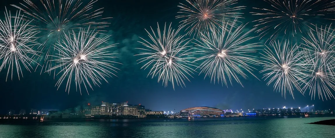 Yas Bay Fireworks Abu Dhabi