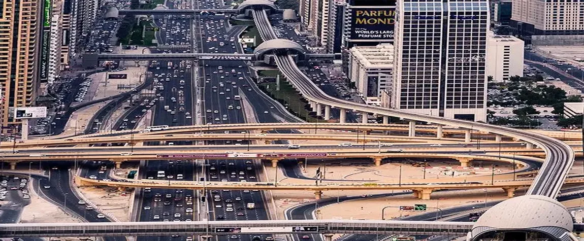 Night Drive in Dubai