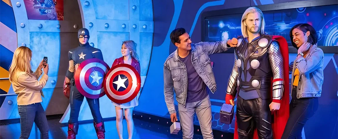 Marvel at Madame Tussauds