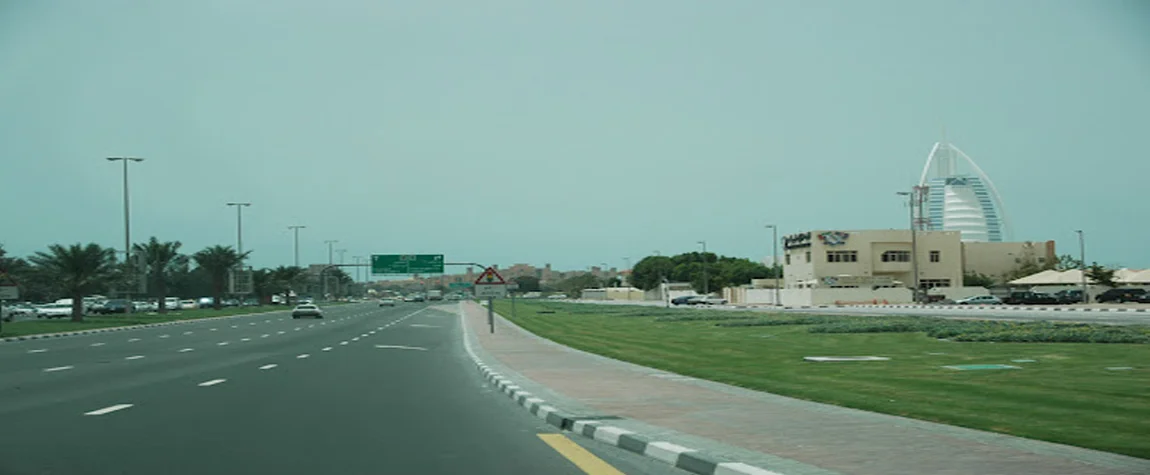 Night Drive in Dubai