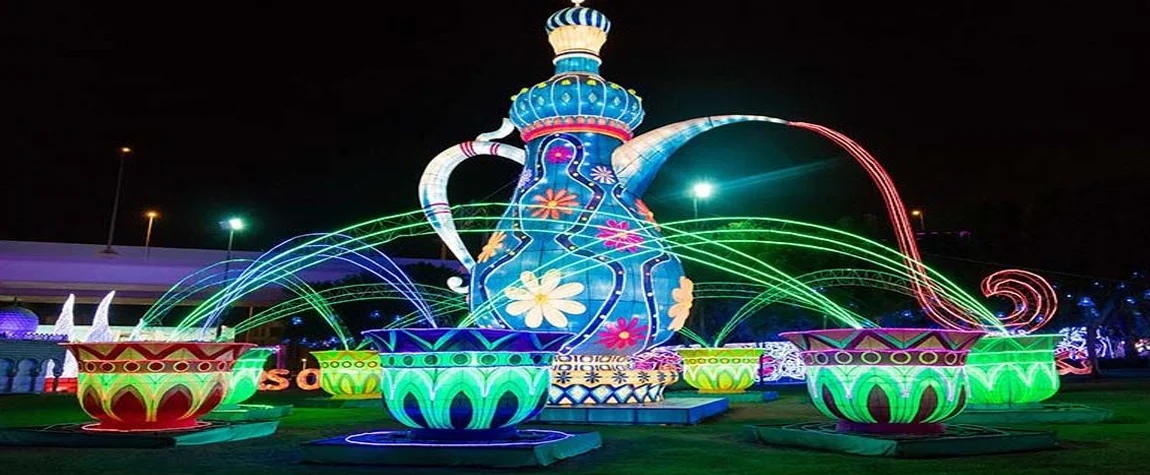 10. The Dubai Garden Glow
