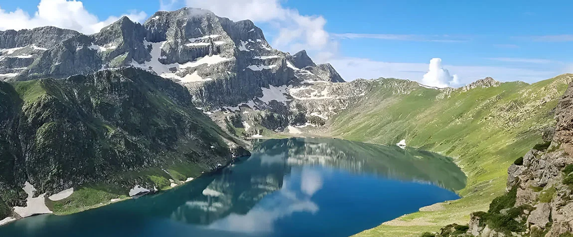 Trekking to Tarsar Marsar Lakes