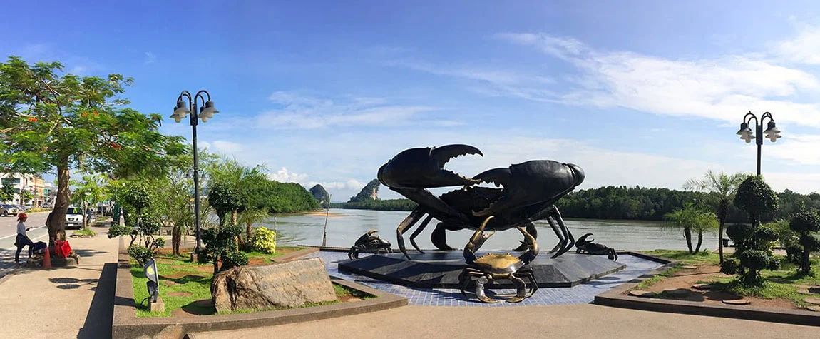The Iconic Krabi Map Sculpture