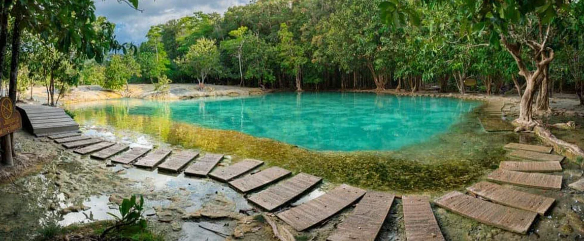 You Can Bathe in Natural Hot Springs