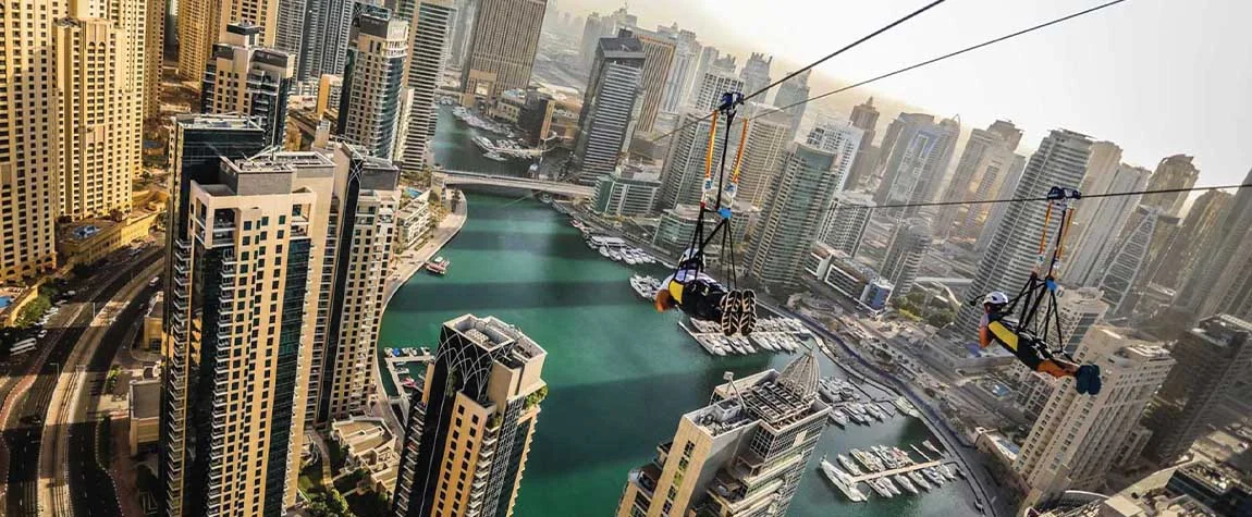 Best Time to Visit the Dubai Marina Zipline