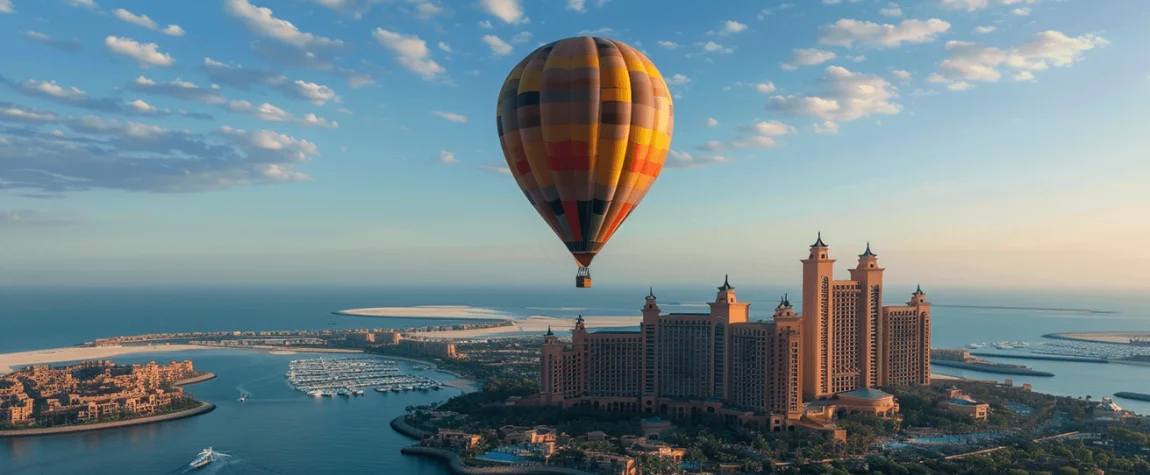 family friendly Dubai Balloon Atlantis
