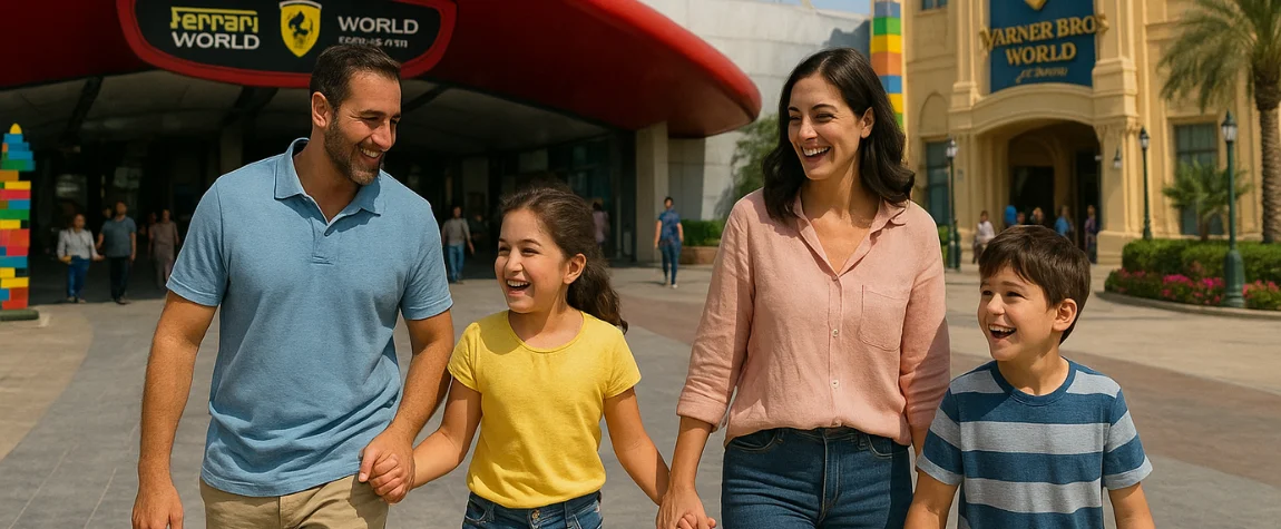 Yas Island Theme Parks for Families