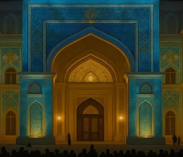 Qasr Al Watan light show