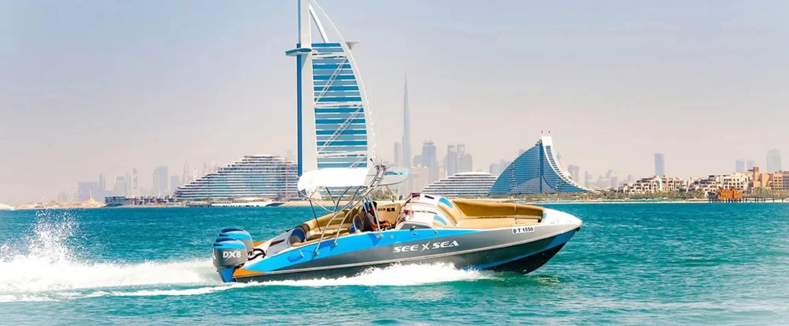 Dubai speed boat rides