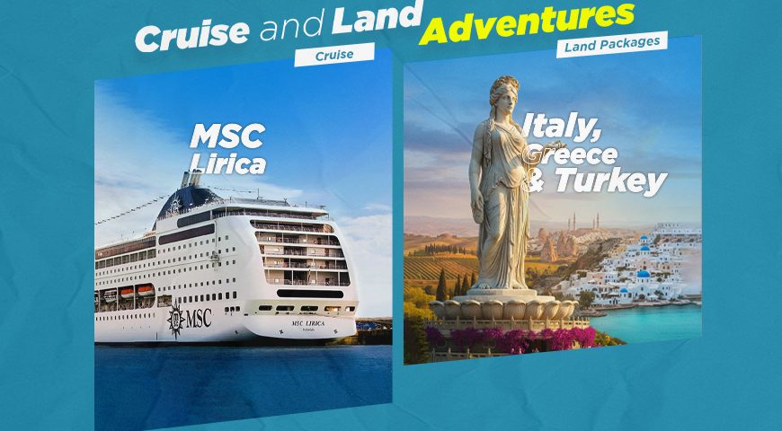 09 Night 10 Days Athens with MSC Lirica Cruise Package
