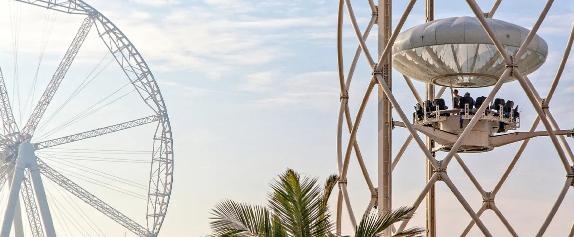 Flying Cup JBR Dubai - Sky High Restaurant with Flipping Pizzas